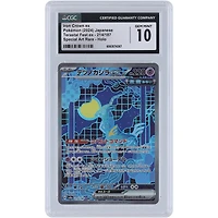 Iron Crown EX 2024 Pokemon Japanese Terastal Fest Special Art Rare #214 CGC Authenticated 10 Card