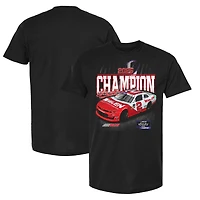 Men's Checkered Flag Sports Black Jesse Love Jr. 2025 NASCAR Xfinity Series Champion T-Shirt