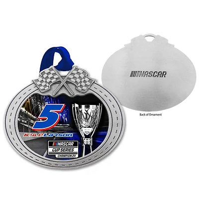 Kyle Larson Two-Time NASCAR Cup Series Champion Colordome Ornament