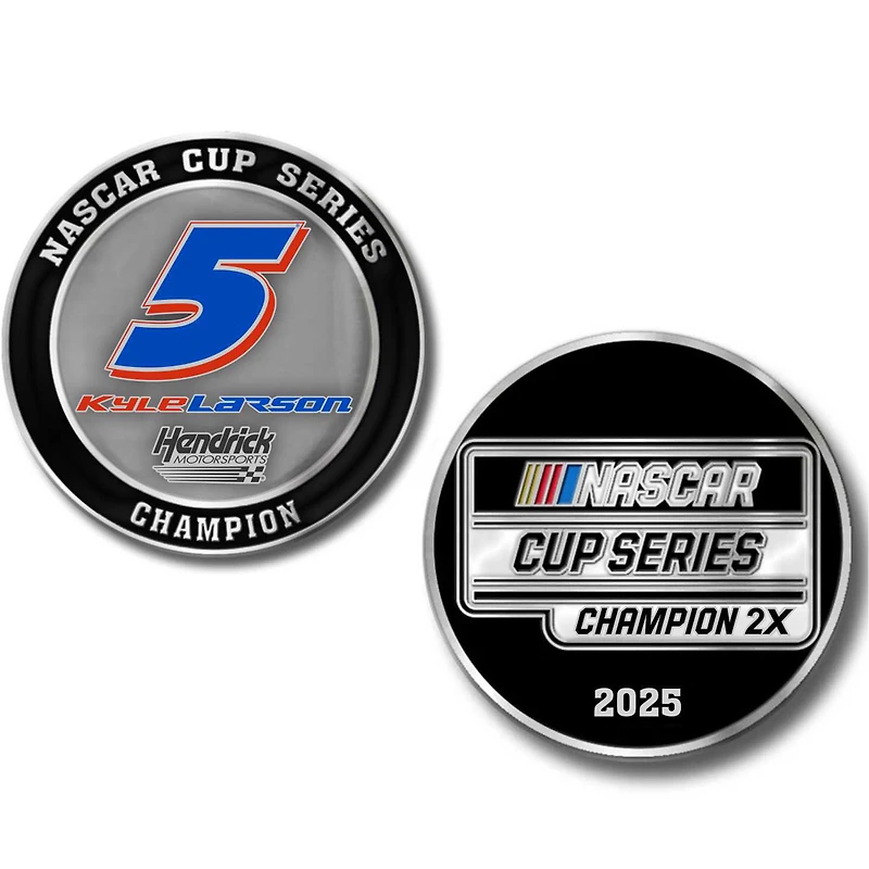 Kyle Larson 2025 NASCAR Cup Series Champion 1.75" Coin