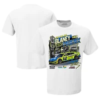Men's Checkered Flag Sports Ryan Blaney 2025 NASCAR Cup Series Championship Race Winner T-Shirt