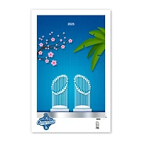 S. Preston Art & Designs Los Angeles Dodgers 2025 World Series Champions 11" x 17" Minimalist Poster Print