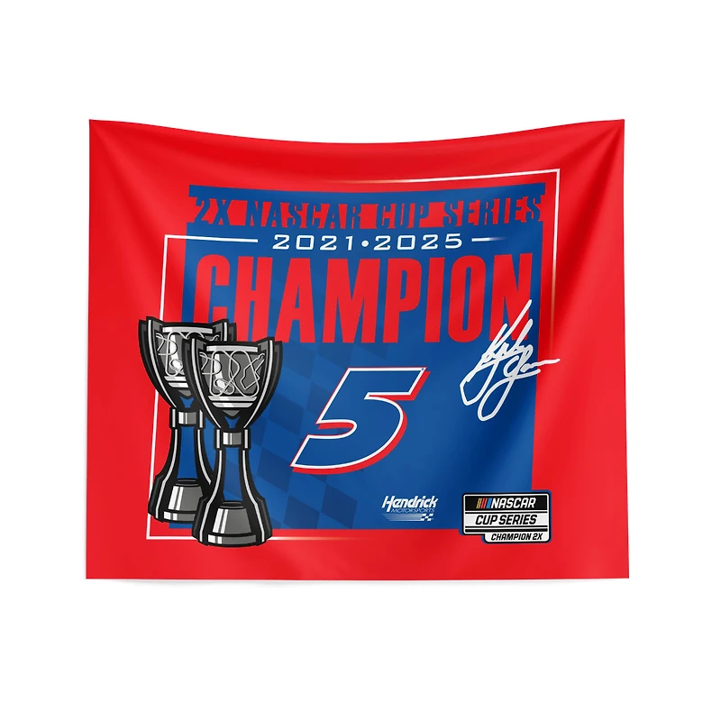 The Northwest Group Kyle Larson Two-Time NASCAR Cup Series Champion 34" x 40" Wall Art