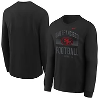 Youth Nike Black San Francisco 49ers Essential Long Sleeve T-shirt