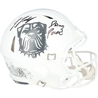 Jerry Jeudy Cleveland Browns Autographed Riddell 2025 Salute To Service Speed Authentic Helmet with "Dawg Pound" Inscription