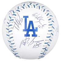 Los Angeles Dodgers 2025 World Series Champions Autographed Team Laces Baseball with 7 Signatures - Limited Edition of 50