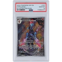 Ceruledge 2024 Pokemon Surging Sparks Illustration Rare #197 PSA Authenticated 10 Card