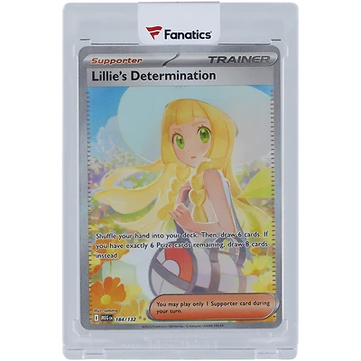 Lillie's Determination 2025 Pokemon Mega Evolution Special Illustration Rare #184 Card