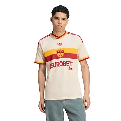 Men's adidas  Cream AS Roma 2026/27 Away Replica Jersey