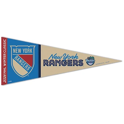 WinCraft New York Rangers 2026 Winter Classic 12" x 30" Premium Pennant