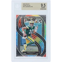 Jordan Love Green Bay Packers 2024 Panini Select Tie Dye Prizm #172 #8/25 BGS Authenticated 9.5 Card