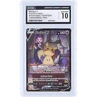 Mimikyu V 2022 Pokemon Brilliant Stars Trainer Gallery Ultra Rare Holo #TG16 CGC Authenticated 10 Card