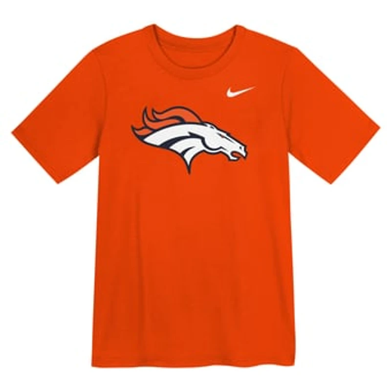 Preschool Nike  Orange Denver Broncos Logo T-Shirt