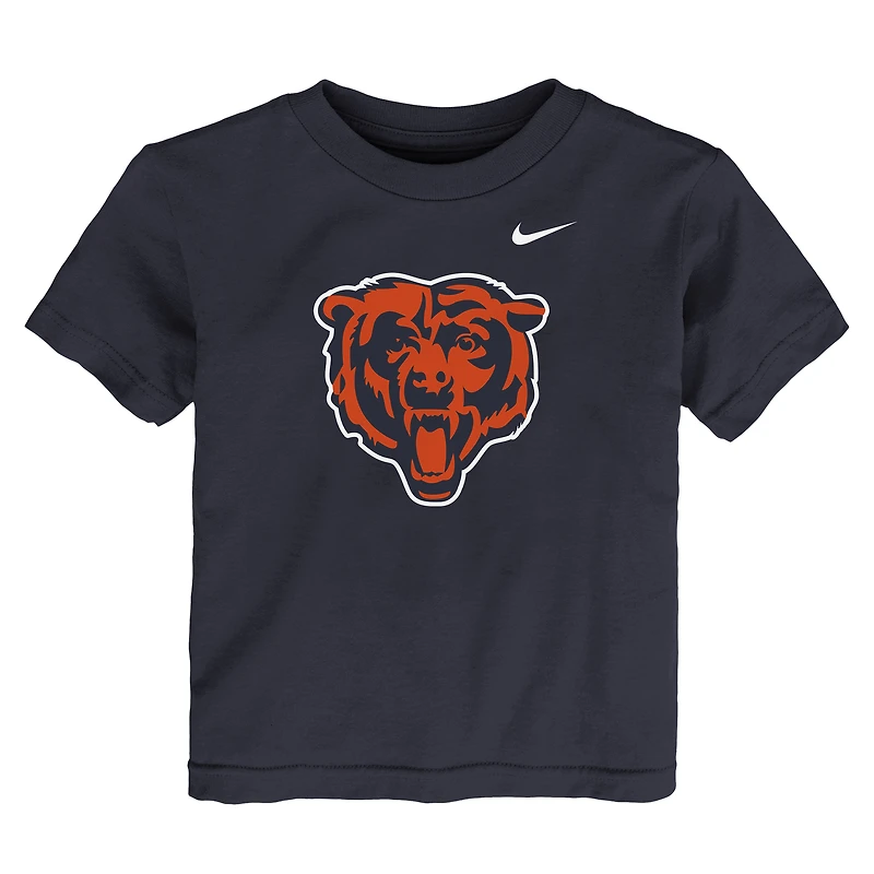 Toddler Nike Navy Chicago Bears Logo T-Shirt