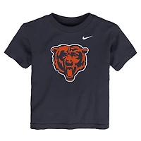 Toddler Nike Navy Chicago Bears Logo T-Shirt