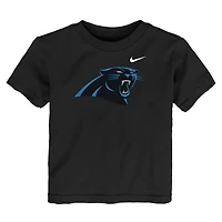 Toddler Nike Black Carolina Panthers Logo T-Shirt