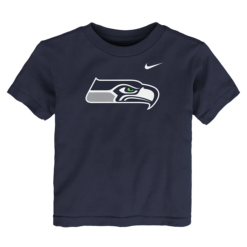 Toddler Nike College Navy Seattle Seahawks Logo T-Shirt