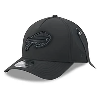 Men's New Era x Alpha Industries Black Buffalo Bills A-Frame 9FORTY Adjustable Hat