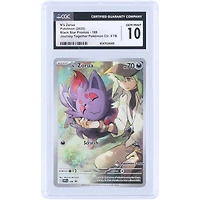 N's Zorua 2025 Pokemon Scarlet & Violet Black Star Promos Pokemon Center #189 CGC Authenticated 10 Card
