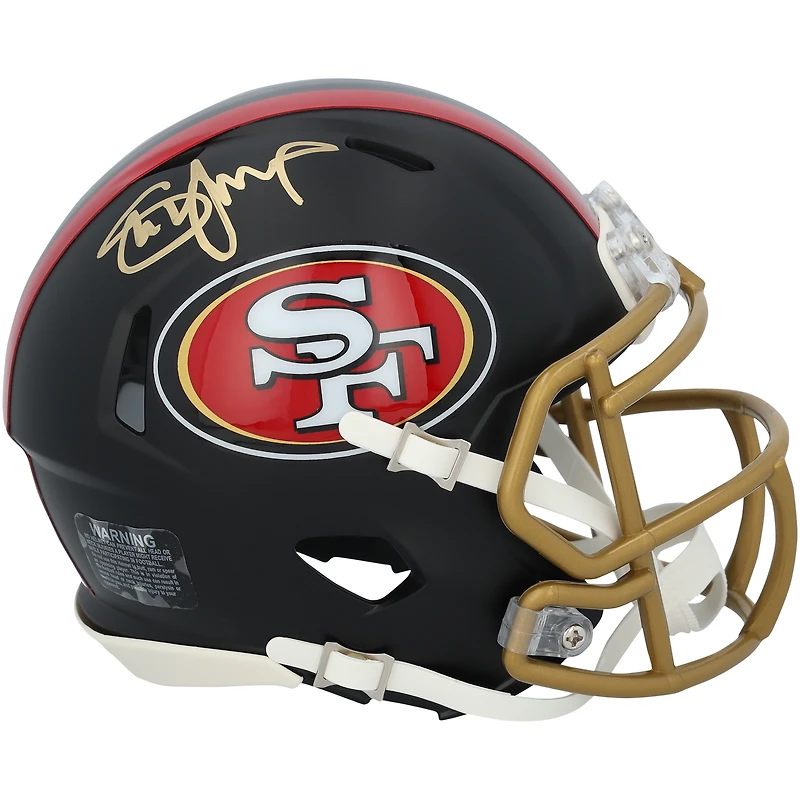 Steve Young San Francisco 49ers Autographed Riddell Rivalry Speed Mini Helmet