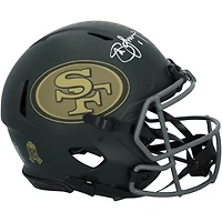 Steve Young San Francisco 49ers Autographed Riddell 2025 Salute To Service Speed Authentic Helmet