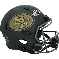 Steve Young San Francisco 49ers Autographed Riddell 2025 Salute To Service Speed Replica Helmet