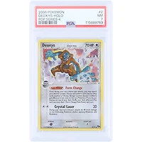 Deoxys  2006 Pokemon Pop Series 4 Holo #2 PSA Authenticated 7 Card