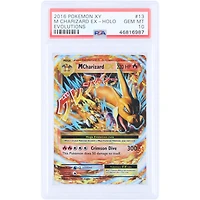 M Charizard EX 2016 Pokemon XY Evolutions Holo #13 PSA Authenticated 10 Card