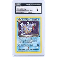 Dark Gyarados 1999 Pokemon Team Rocket PreRelease Holo #8 CGC Authenticated 9 Card