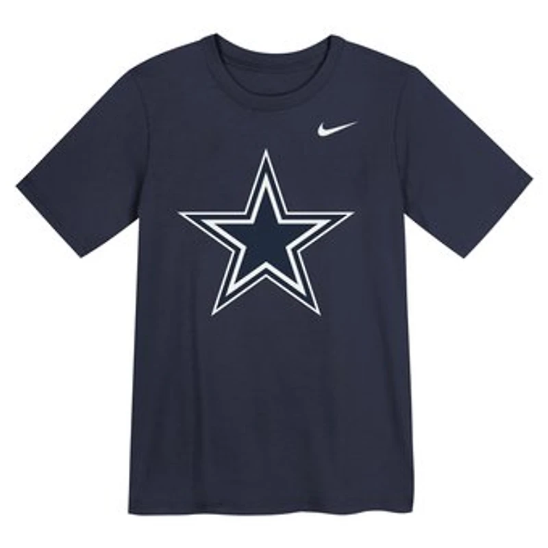 Preschool Nike Navy Dallas Cowboys Logo T-Shirt