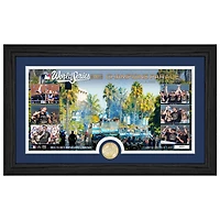 Highland Mint Los Angeles Dodgers 2025 World Series Champions 12" x 20" Parade Bronze Coin Photo Mint