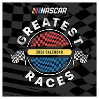 NASCAR 12" x 12" 2026 Greatest Races Wall Calendar