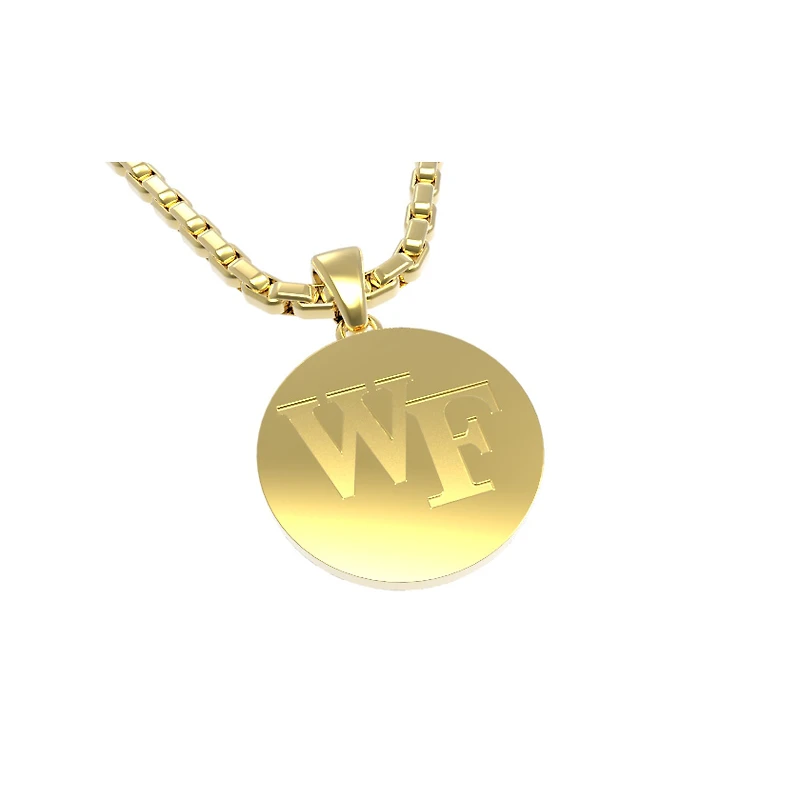 FanDrip Wake Forest Demon Deacons 24" Stainless Steel Pendant Necklace