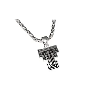 FanDrip Texas Tech Red Raiders 24" Stainless Steel Pendant Necklace