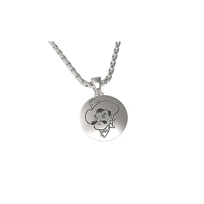 FanDrip Oklahoma State Cowboys 24" Stainless Steel Pendant Necklace