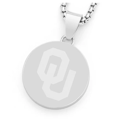 FanDrip Oklahoma Sooners 24" Stainless Steel Pendant Necklace