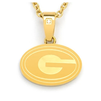 FanDrip Georgia Bulldogs 17" Stainless Steel Pendant Necklace