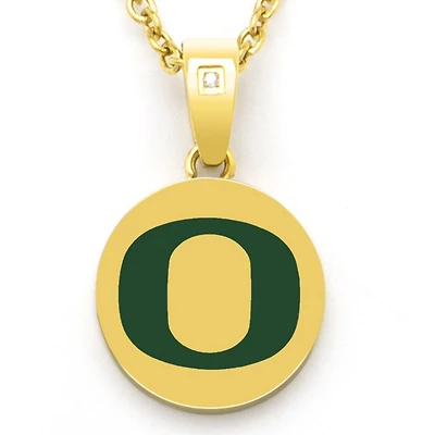 FanDrip Oregon Ducks 17" Stainless Steel Pendant Necklace