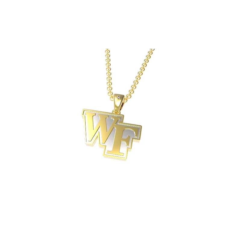 FanDrip Wake Forest Demon Deacons 17" Stainless Steel Pendant Necklace