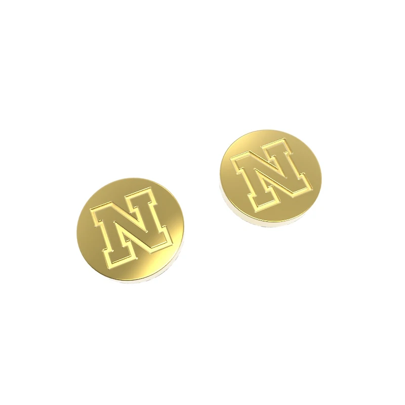 FanDrip Nebraska Huskers Stainless Steel Stud Earrings