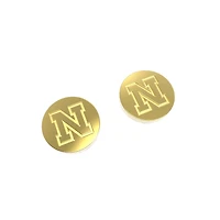 FanDrip Nebraska Huskers Stainless Steel Stud Earrings