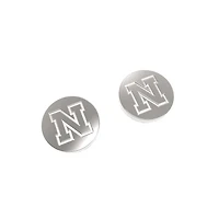 FanDrip Nebraska Huskers Stainless Steel Stud Earring