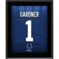 Ahmad Sauce Gardner Indianapolis Colts 10.5" x 13" Jersey Number Sublimated Player Plaque