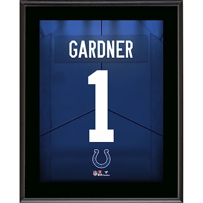 Ahmad Sauce Gardner Indianapolis Colts 10.5" x 13" Jersey Number Sublimated Player Plaque