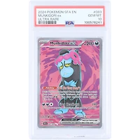 Munkidori EX 2024 Pokemon Shrouded Fable Ultra Rare Holo #083 PSA Authenticated 10 Card