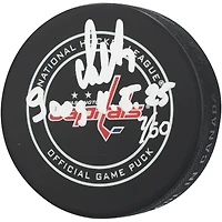 Alexander Ovechkin Washington Capitals Autographed Official Game Puck with "900G 11-5-25" Inscription - Limited Edition of 50