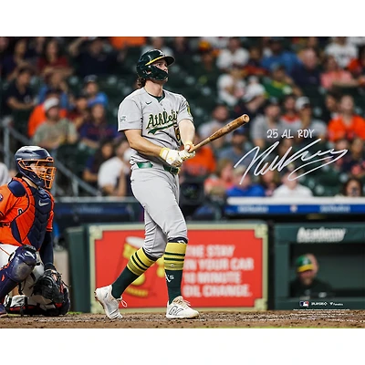 Nick Kurtz Athletics Autographed 16" x 20" 4-Home Run Game Photograph with "25 AL ROY" Inscription