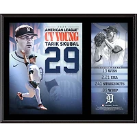 Tarik Skubal Detroit Tigers 12" x 15" 2025 American League Cy Young Sublimated Plaque