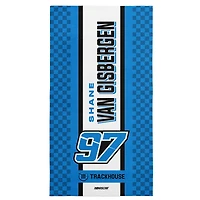 The Northwest Group Blue Shane van Gisbergen Checkerboard Beach Towel