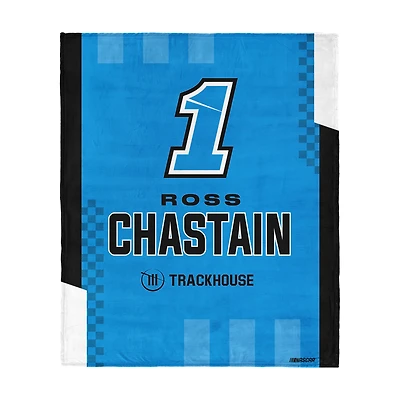 The Northwest Group Blue Ross Chastain 50" x 60" Silk Touch Throw Blanket